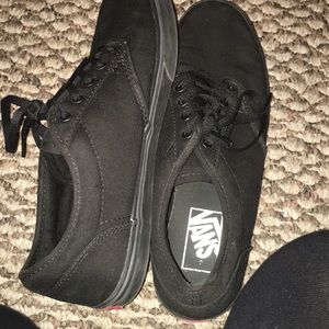 Black Canvas Vans